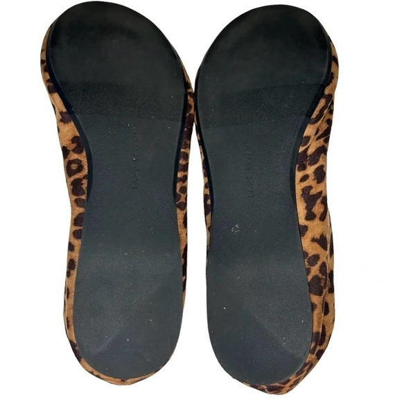 Lane Bryant Leopard Flats. Size 10W - Picture 5 of 7